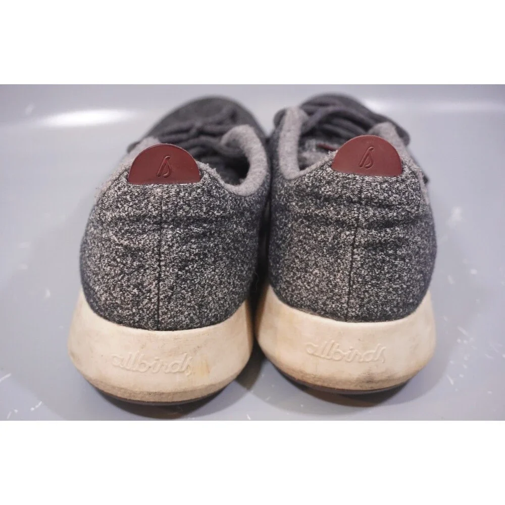 Allbirds Wool Runner Mizzles Mens 13 Shoes Dark Gray WRM Lace Merino Sneakers